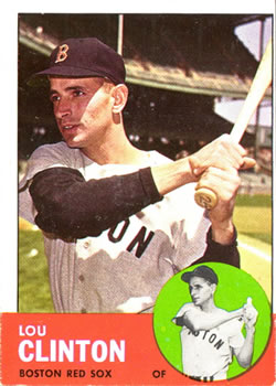 1963 Topps Baseball Cards      096      Lou Clinton